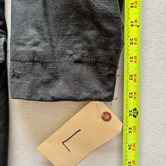 Vintage Men's Alpha Industries Black M-65 Cold Weather Field Jacket w/Epaulettes - Picture 14 of 16